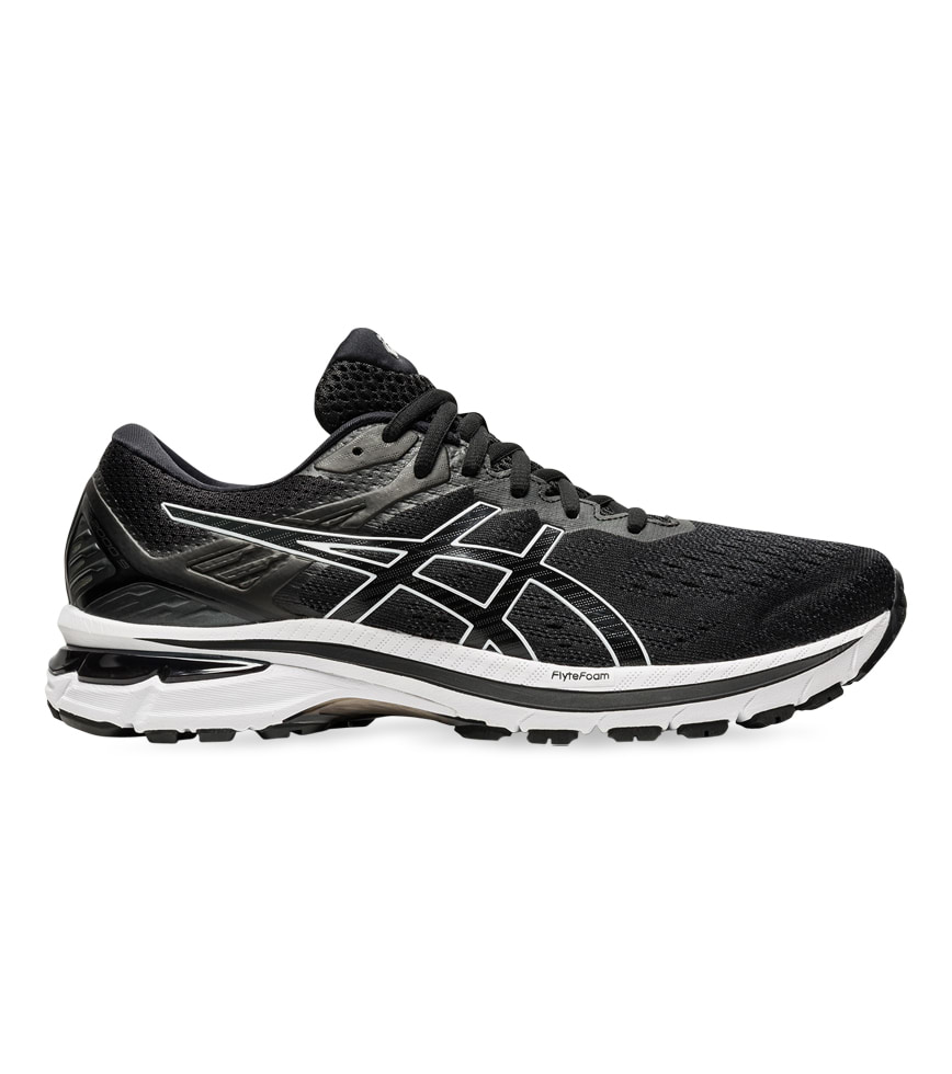 ASICS GT 2000 9 MENS BLACK WHITE The Athlete s Foot