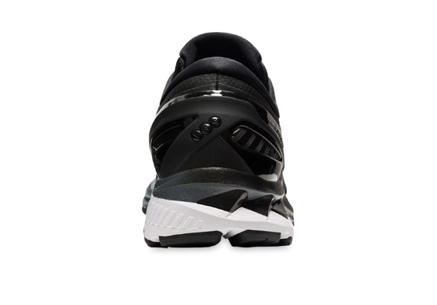 ASICS GEL KAYANO 27 2E 2E MENS BLACK PURE SILVER The