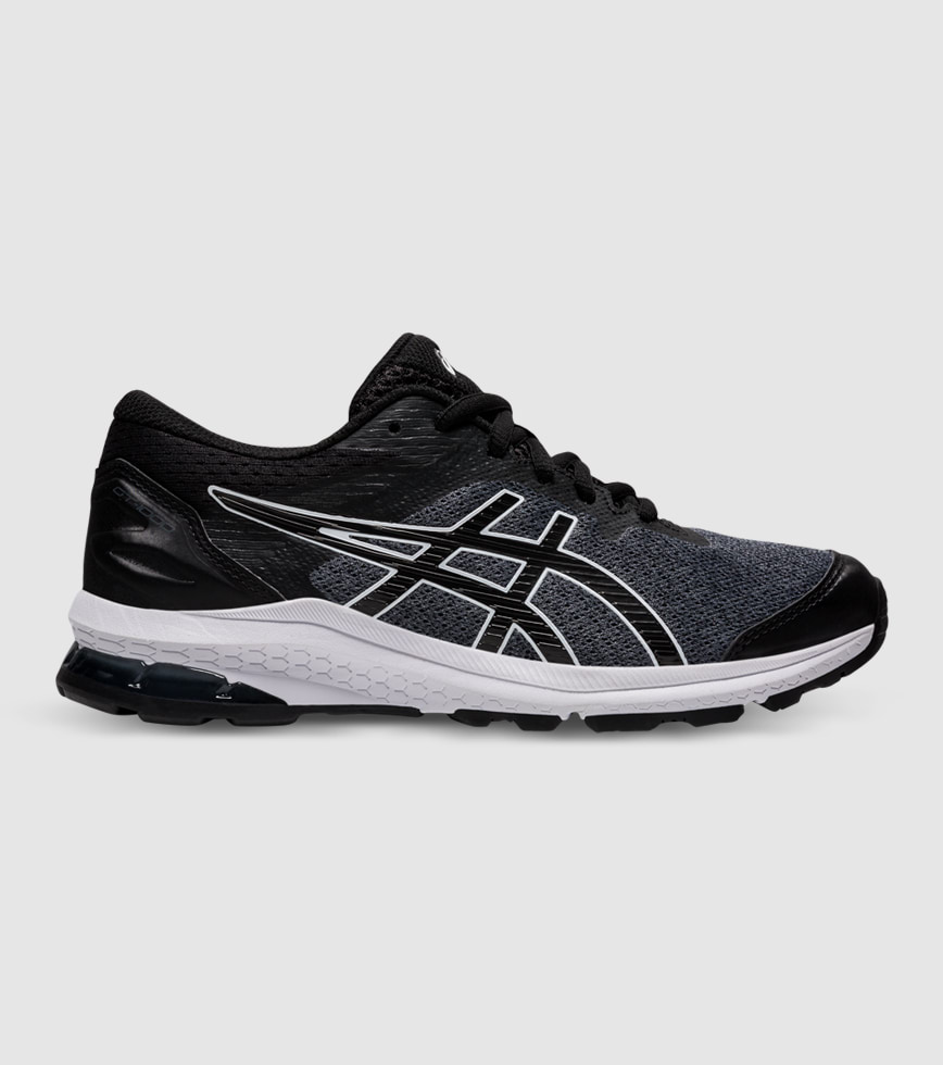 ASICS GT 1000 10 GS KIDS BLACK WHITE The Athlete s Foot