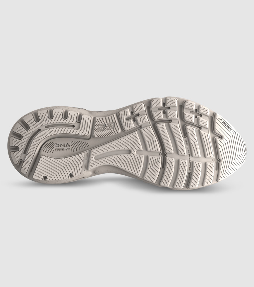 BROOKS ADRENALINE GTS 23 MENS CRYSTAL GREY SURF GREY The