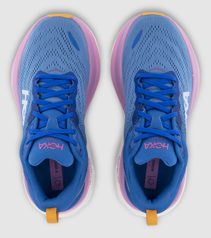 HOKA BONDI 8 WOMENS COASTAL SKY ALL ABOARD