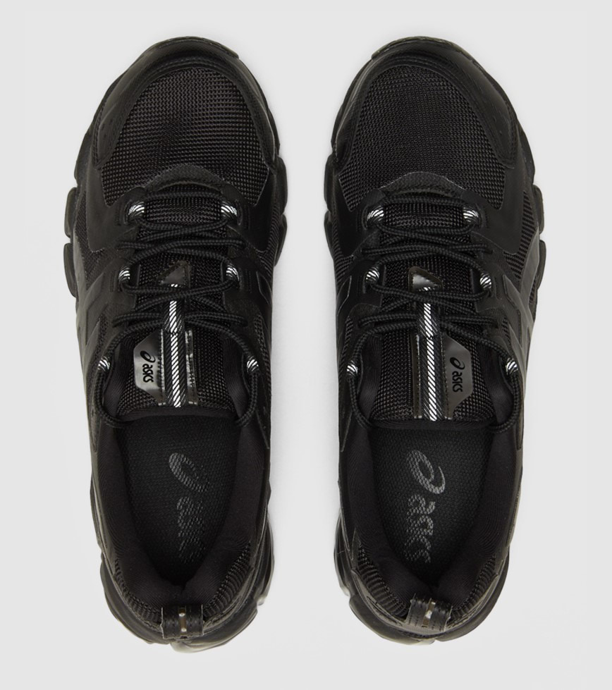 ASICS GEL QUANTUM 180 6 MENS BLACK BLACK The Athlete s Foot
