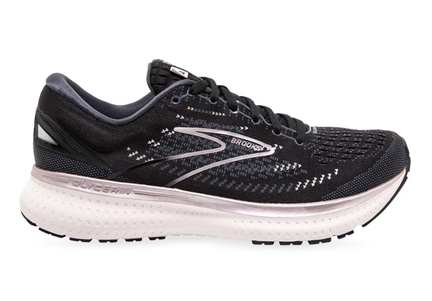 BROOKS GLYCERIN 19 WOMENS BLACK OMBRE METALLIC