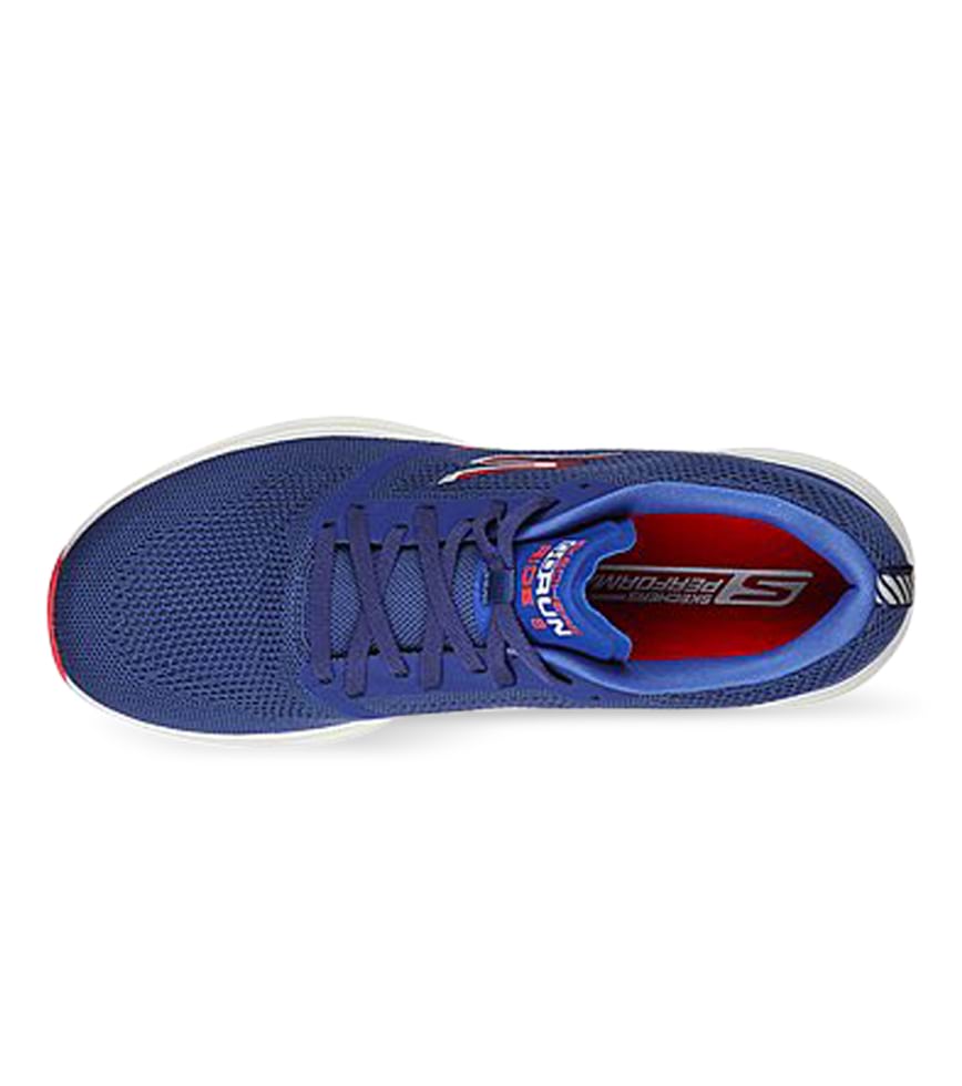 SKECHERS GO RUN RIDE 8 MENS BLUE RED