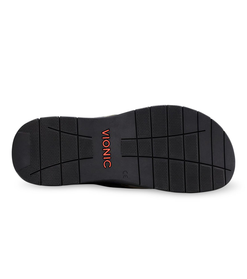 VIONIC ISLANDER MENS BLACK Black Mens Sandals Shoes