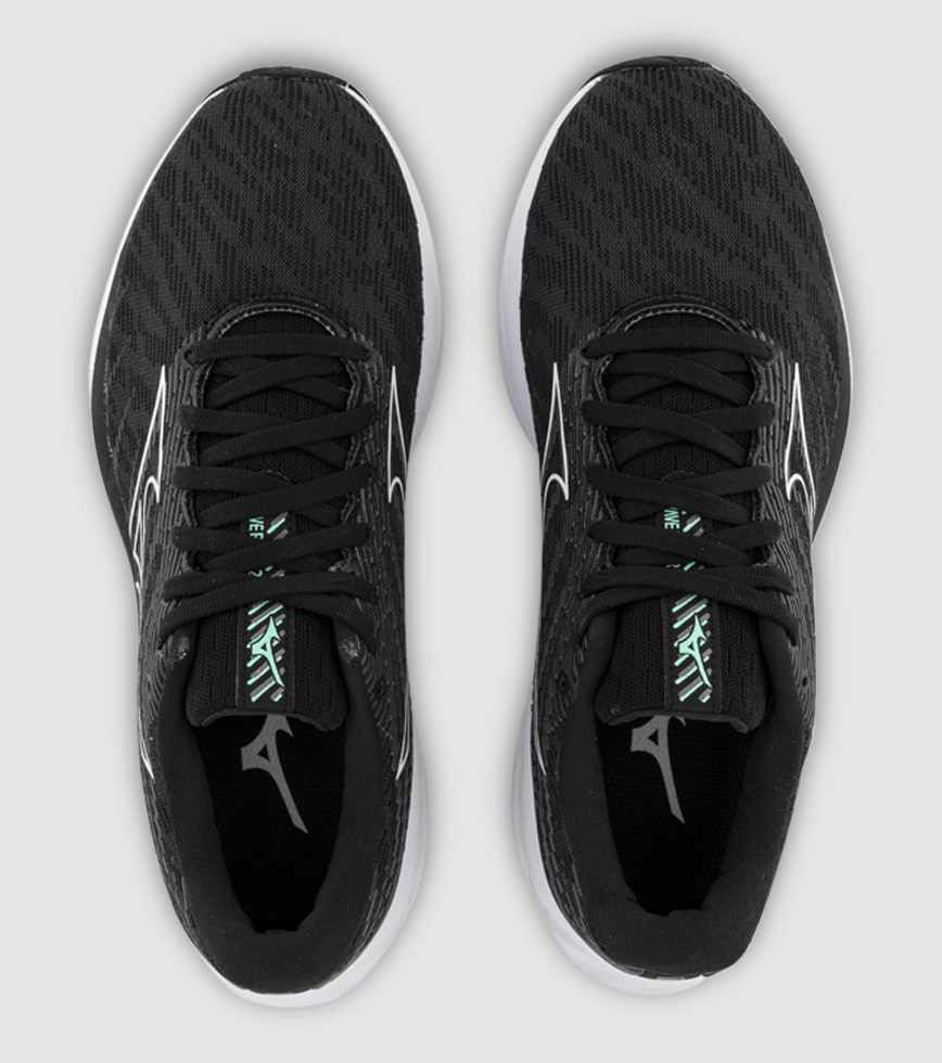 Mizuno wave rider 22 best sale womens black rose gold