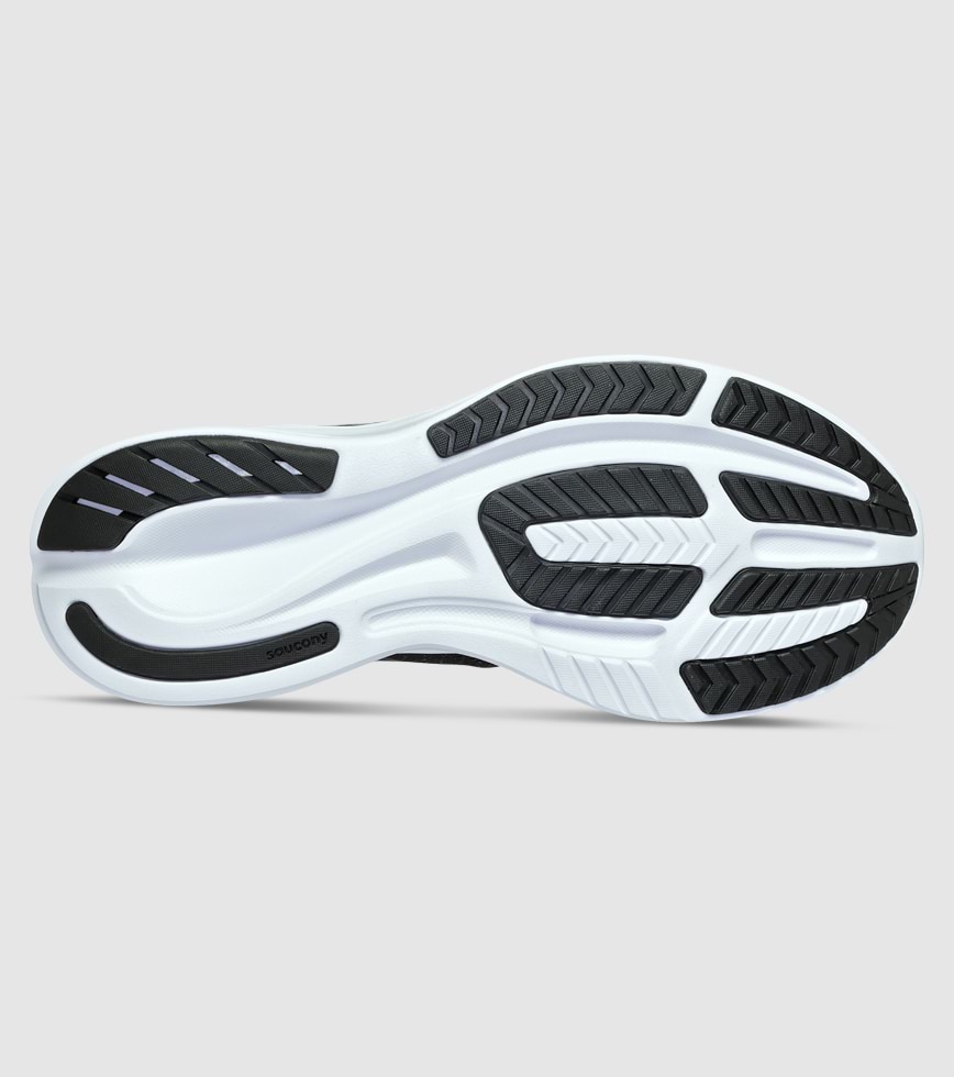 SAUCONY RIDE 16 2E WIDE MENS BLACK The Athlete s Foot