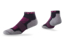 LIGHTFEET EVOLUTION MINI CREW BLACK FLURO PINK