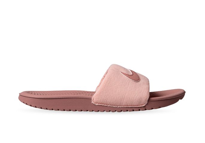 nike kawa pink slides