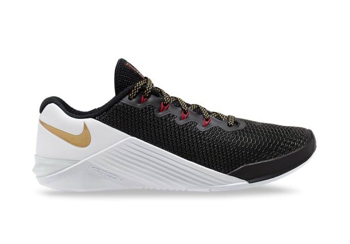 nike metcon white and gold