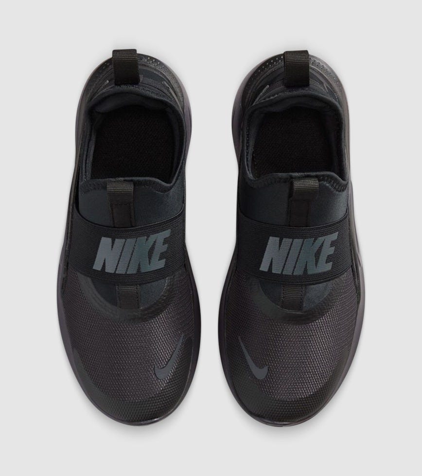 nike flex runner all black