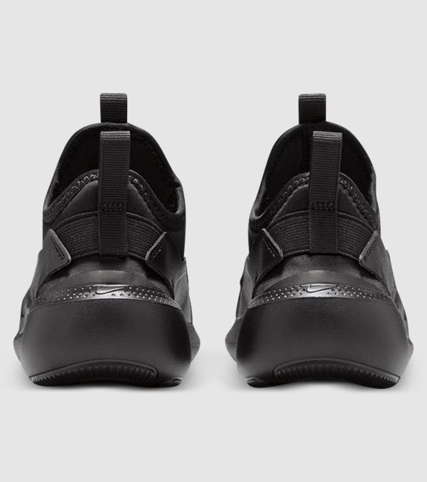 nike flex runner all black