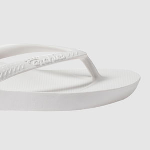 ARCHIES FOOTWEAR JANDALS - WHITE – CRAZE FASHION NZ