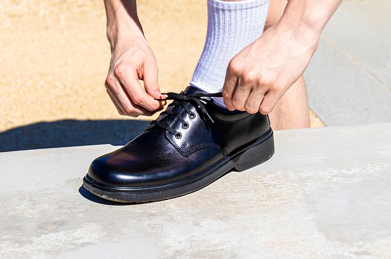 Clarks Daytona School Shoe