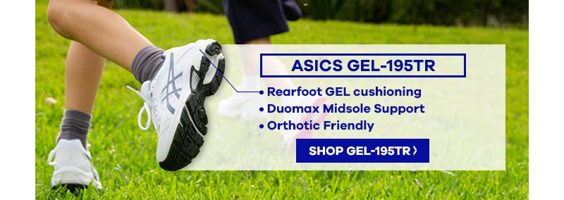 Asics Gel-195TR Junior Sports Shoe | The Athlete's Foot