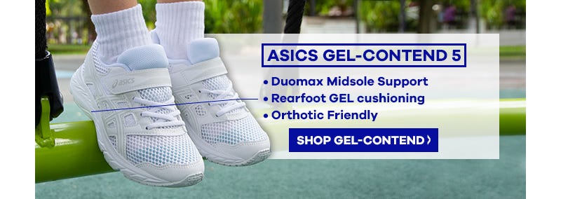 Asics Gel-Contend 5 Junior Sports Shoe | The Athlete's Foot