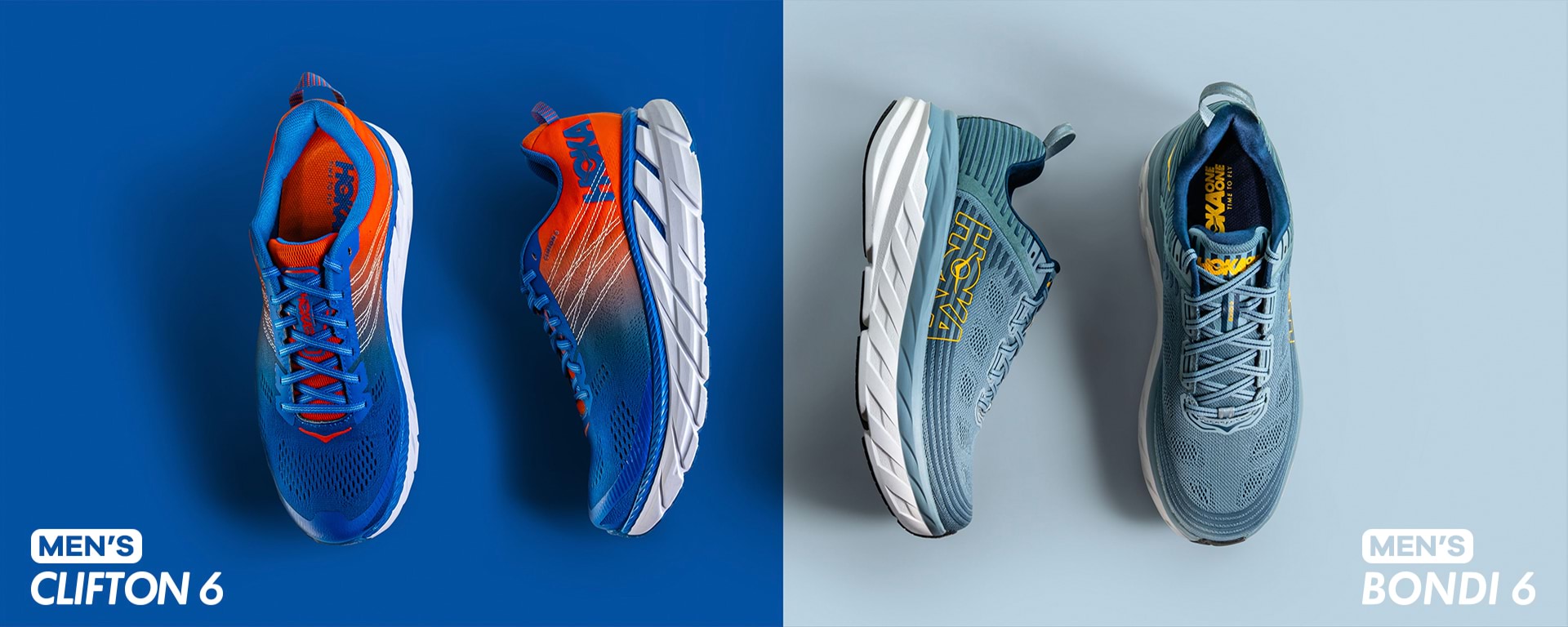 HOKA mens running shoes