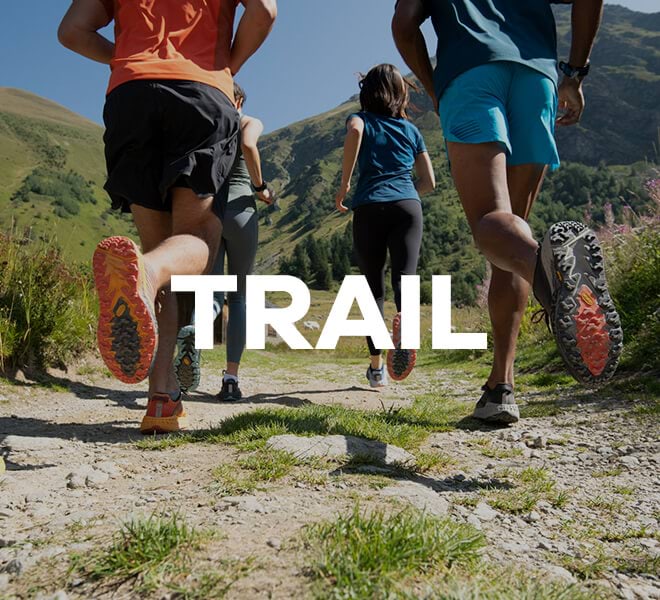 Trail running shoes